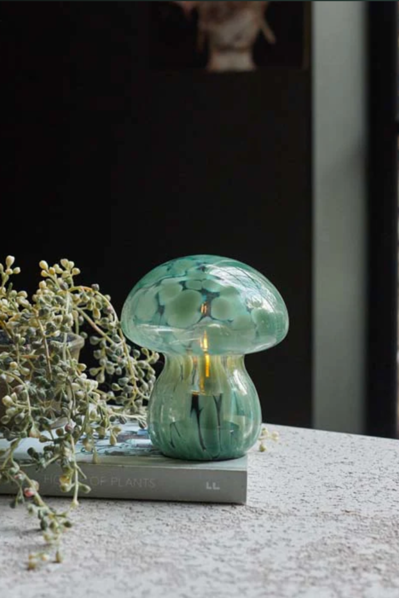 Forest Dappled Mushroom Cordless LED Lamp