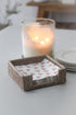 White Washed Rattan Napkin Holder