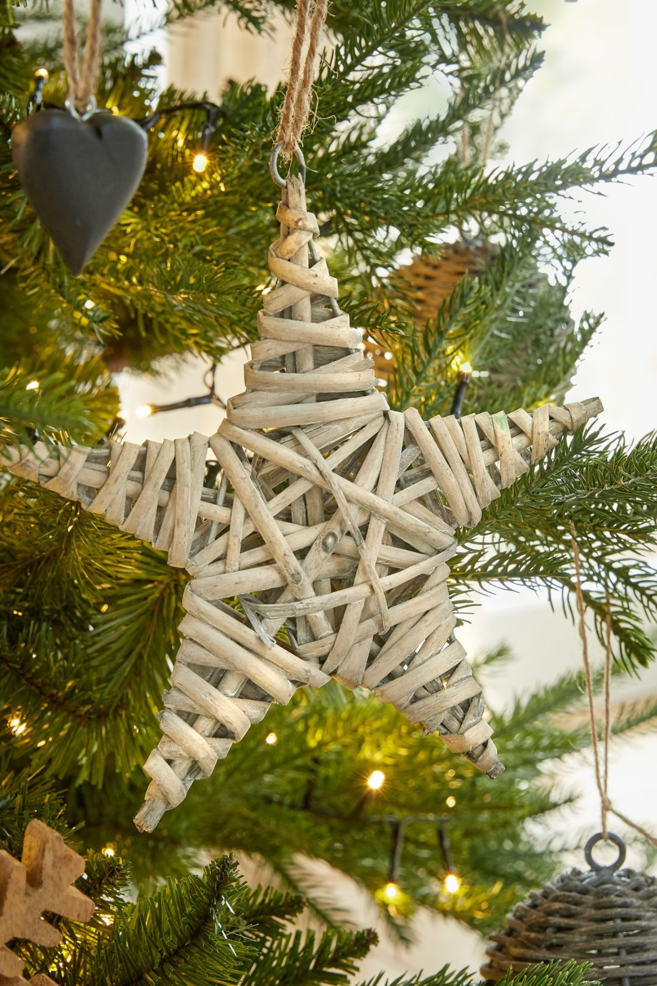 Wicker Star Decoration