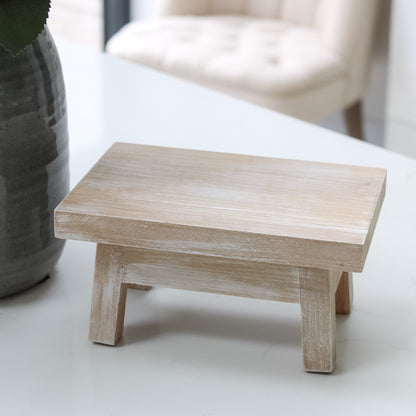 Natural Mini Rustic Styling Bench