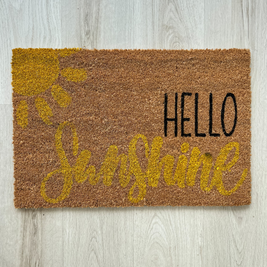 Hello Sunshine Doormat