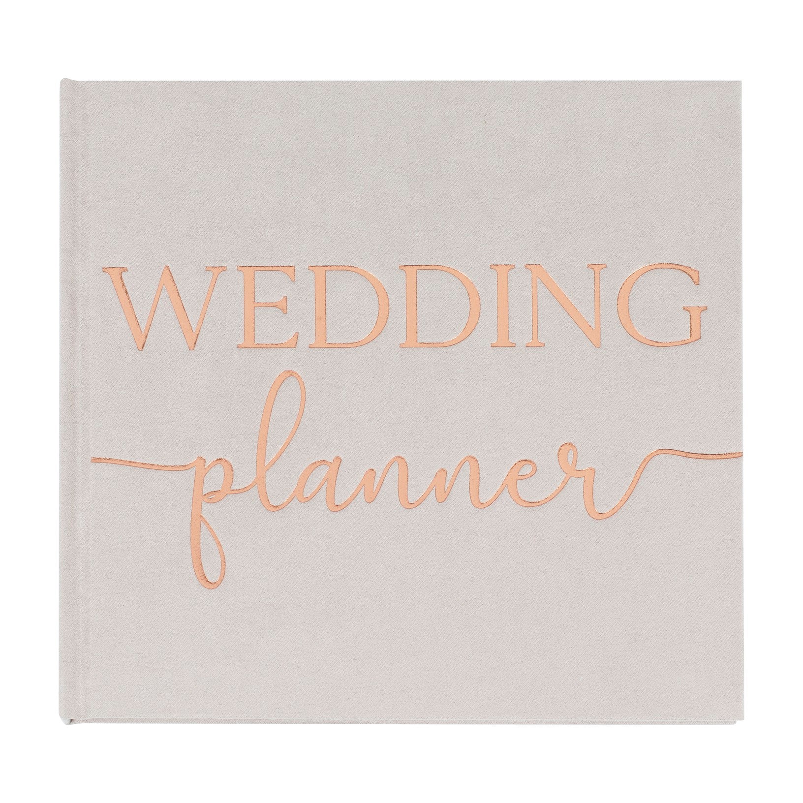 Grey Suede Wedding Planner