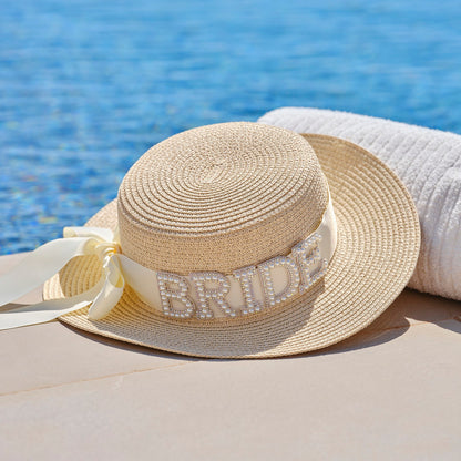 Pearl Bride Straw Hat