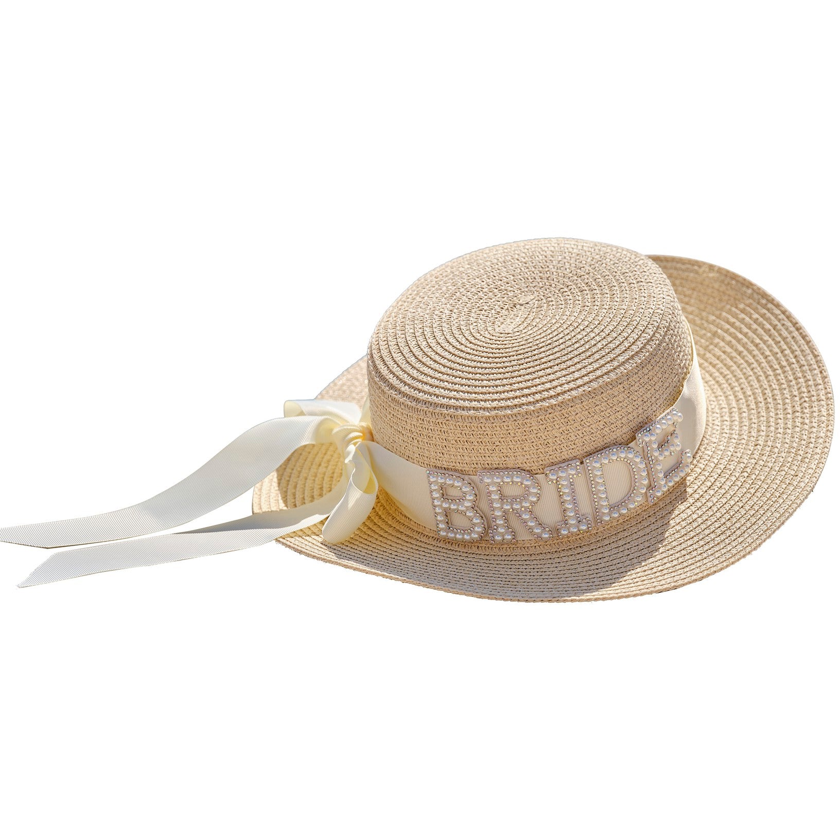 Pearl Bride Straw Hat