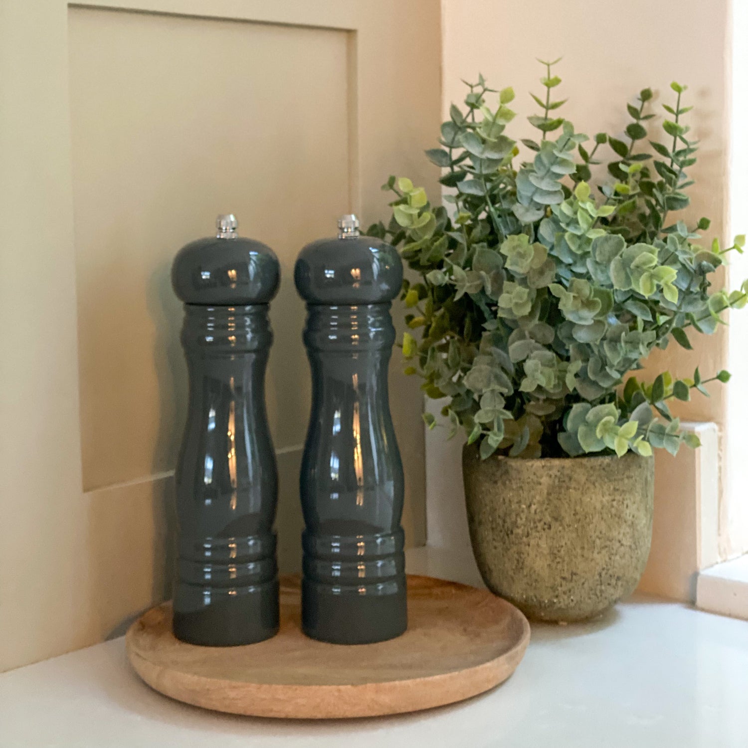 Charcoal Salt &amp; Pepper Mills