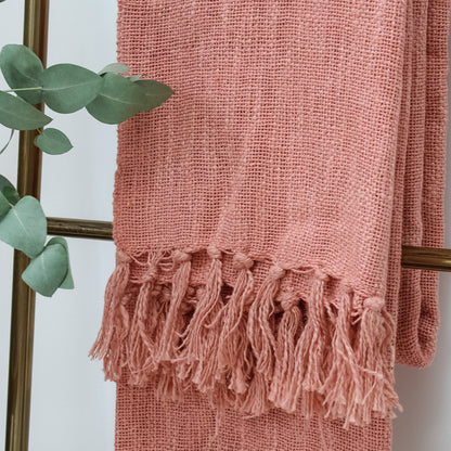 Sherbet Cotton Throw