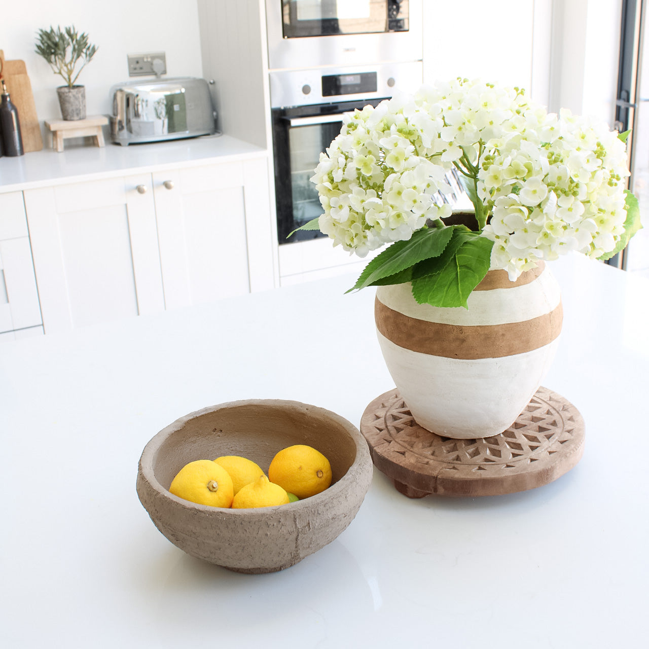 Tawny Flecked Rustic Bowl