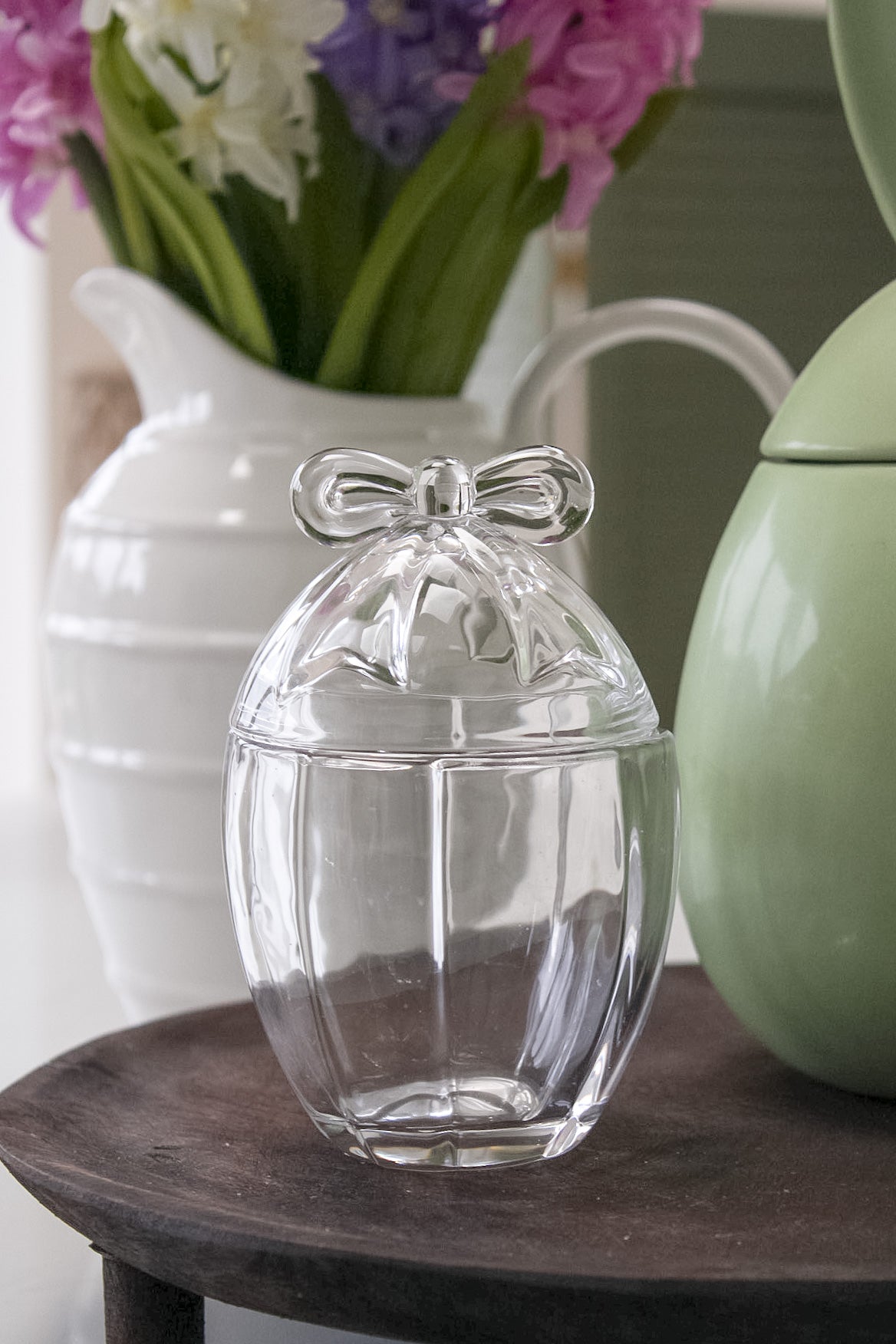 Little Bow Glass Jar