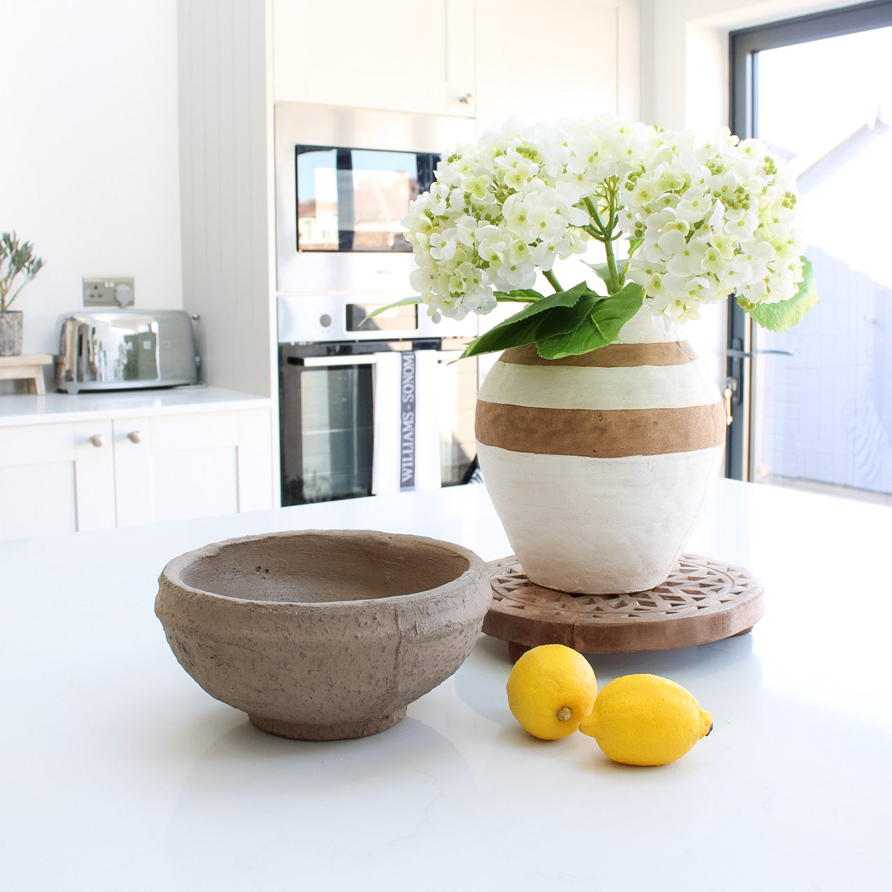 Tawny Flecked Rustic Bowl