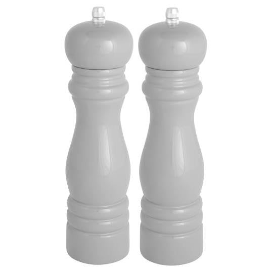 Soft Grey Salt &amp; Pepper Mills