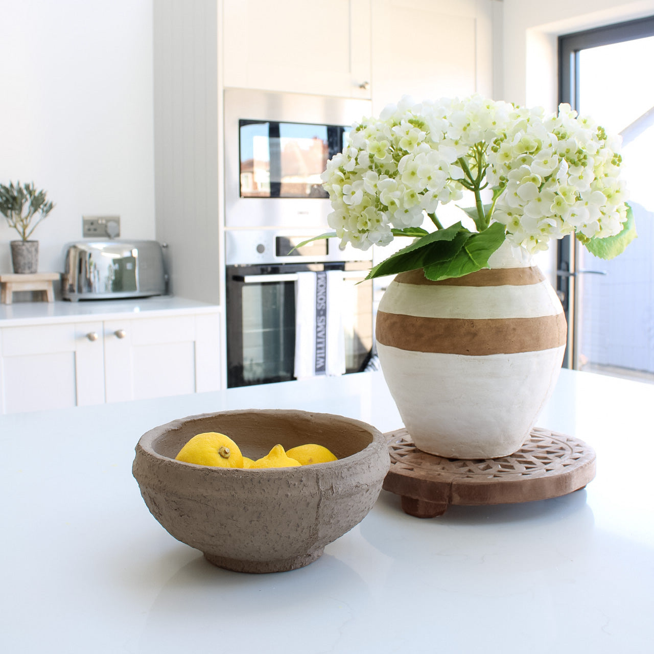 Tawny Flecked Rustic Bowl