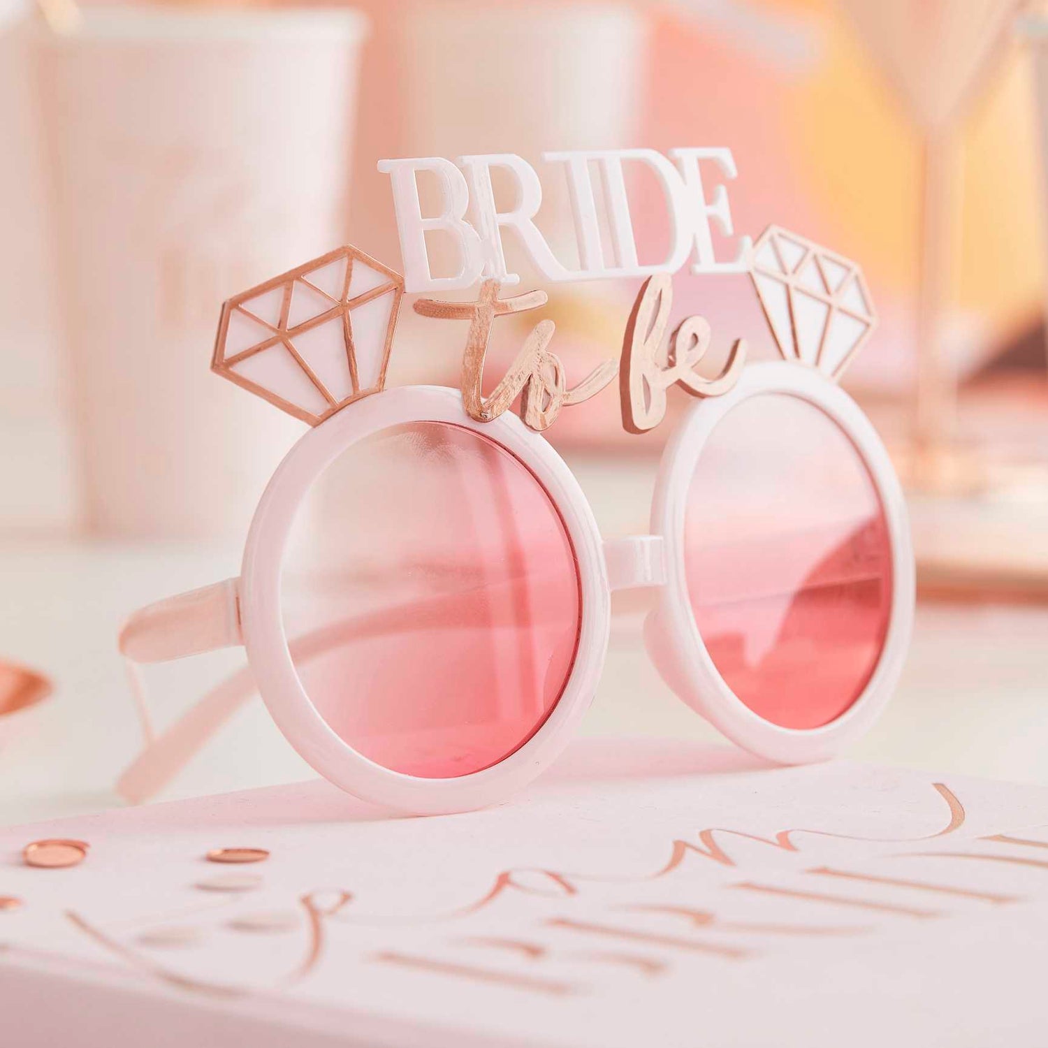 Pink Bride to be Sunglasses